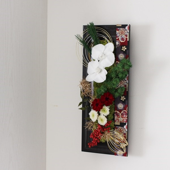 胡蝶蘭フレームアレンジ プリザーブドフラワー petit chocolat