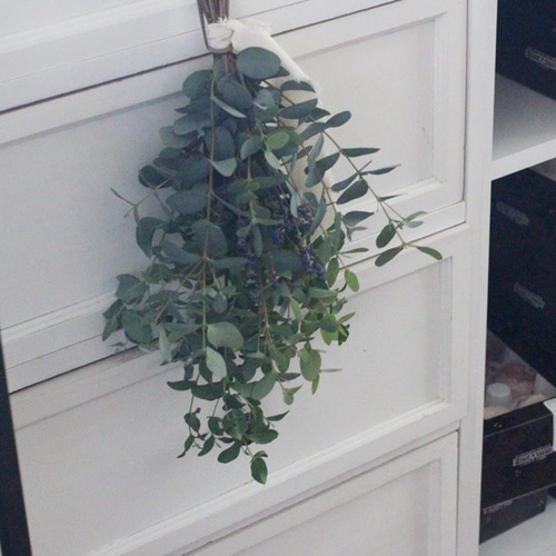 ユーカリとラベンダーのスワッグ ドライフラワー petit chocolat 通販