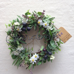 herb garden wreath(アーティフィシャルフラワー) 5枚目の画像