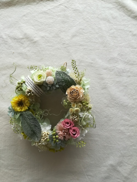 【送料無料】wreath “so  cute”(受注製作) 5枚目の画像