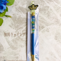 大人気☆ハーバリウムボールペン〜Aurora style☆トップチェンジ可 7枚目の画像