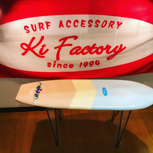 サーフボード型ベンチ&カフェテーブル ソファ・ベンチ KI factory 通販 