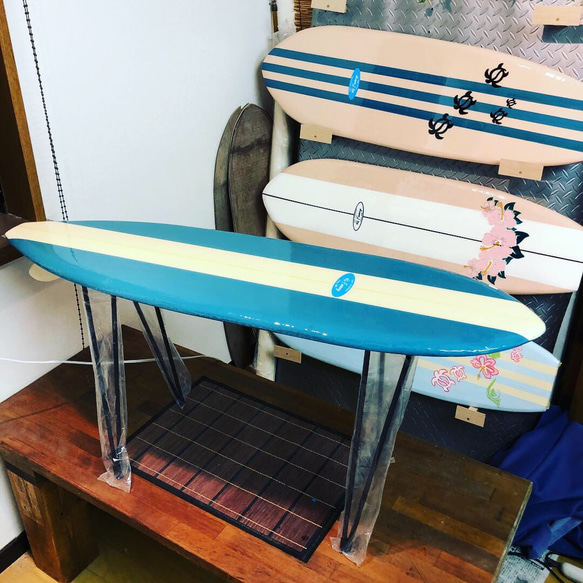 サーフボード型ベンチ&カフェテーブル ソファ・ベンチ KI