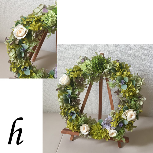 母の日ギフト スカビオサのグリーンリースラベンダー