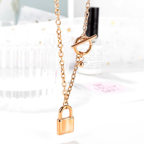 ロックネックレス チェーン サージカルステンレス316L製 金属