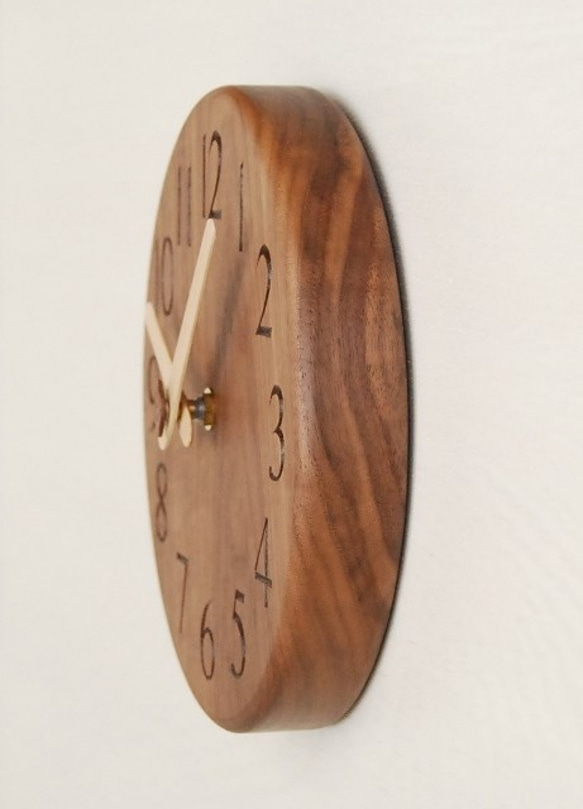 直径19.5cm 掛け時計 ｳｫｰﾙﾅｯﾄ【1816】 4枚目の画像