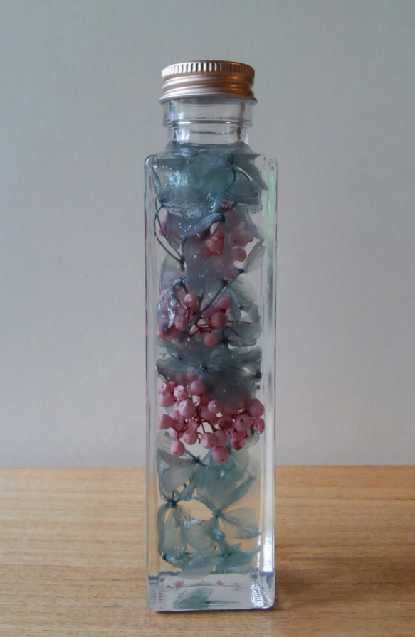 フロールエバーさんの『アンデスアジサイ・ミストグリーン』小分け花材　３g  プリザーブドフラワー 5枚目の画像