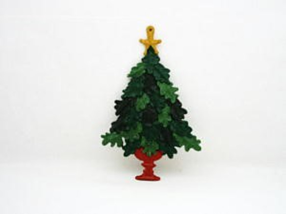トールペイント クリスマスツリー ふるい