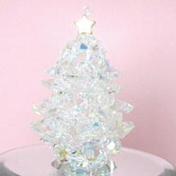 箱・購入証明書付き極美品】スワロフスキー クリスマスツリー