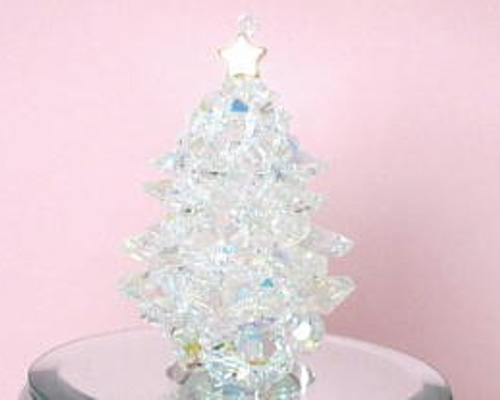 Creema限定 スワロフスキー ミニクリスマスツリー 再販 現品限り