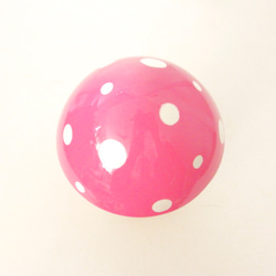 Trippy Toadstool 木のキノコ - 白の柄 + ピンク色の傘 2枚目の画像