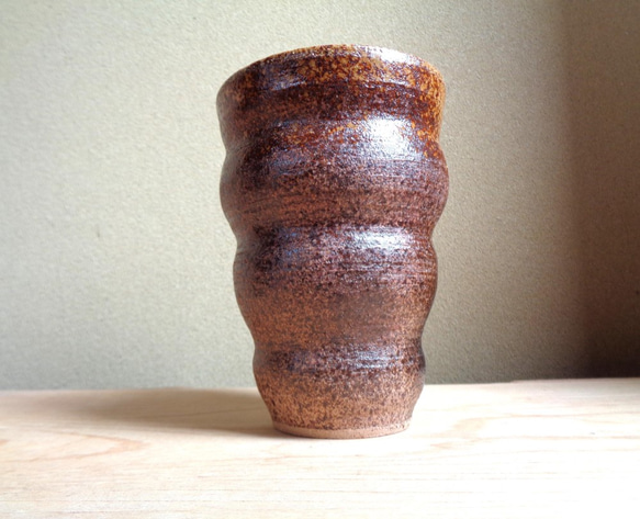 薪窯風フリーカップ 2枚目の画像