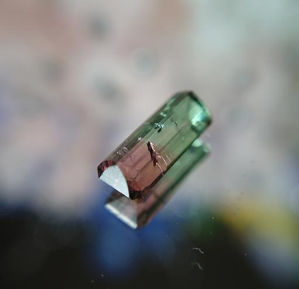 バイカラー　トルマリン　0.9ｃｔ 2枚目の画像