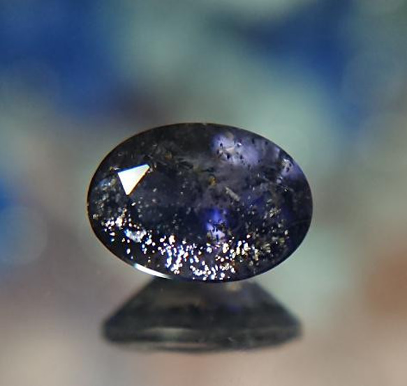 アイオライトサンストーン　0.6ｃｔ　☆1025 1枚目の画像