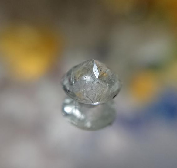 ルチル入り フェナカイト　ロシア産　1.1ｃｔ　 3枚目の画像