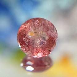 トルマリン ピンキッシュオレンジ 2.5ct ☆1344 天然石 べるふぇ 