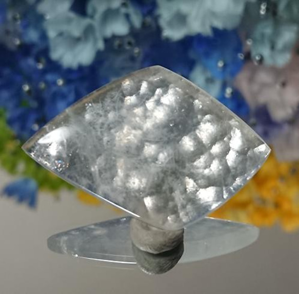 サテンフラッシュオパール 28.5ct ☆1328 天然石 べるふぇKIRABOSHI 
