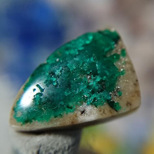 ダイオプテース 6.4ct ☆1299 指輪・リング べるふぇKIRABOSHI希少石 