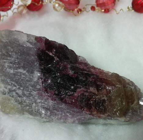 トルマリン　　バイカラー　原石C