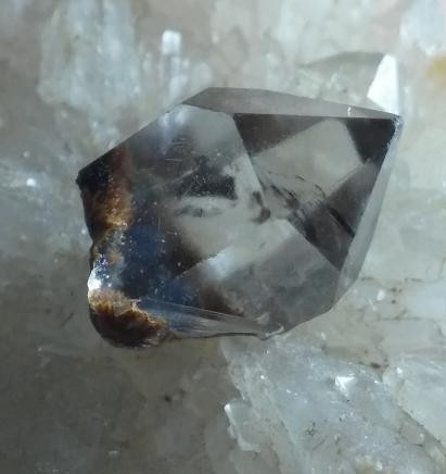 ブルー＆レッド　デュモルチェライトインクォーツ デュモルチェライト 9ct