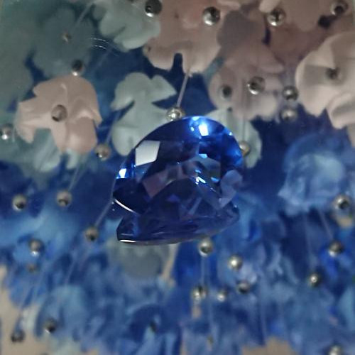大粒 カラーチェンジフローライト 10ct ルース 宝石 ジュエル 