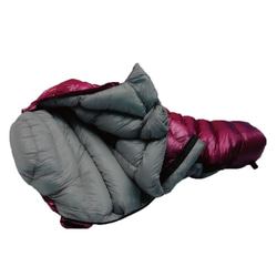 【Outdoorbase】SnowMonster頂級羽絨保暖睡袋(酒紅色)-24677 第1張的照片
