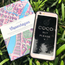 在庫限り５０％OFF mikiwuu 送料無料　Coco Nut  iPhone 6/6S, 7, 8 携帯ケース 2枚目の画像