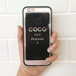 mikiwuu 送料無料　Coco Nut    iPhoneX  iPhoneXS 　　携帯ケース　モバイルケース 1枚目の画像