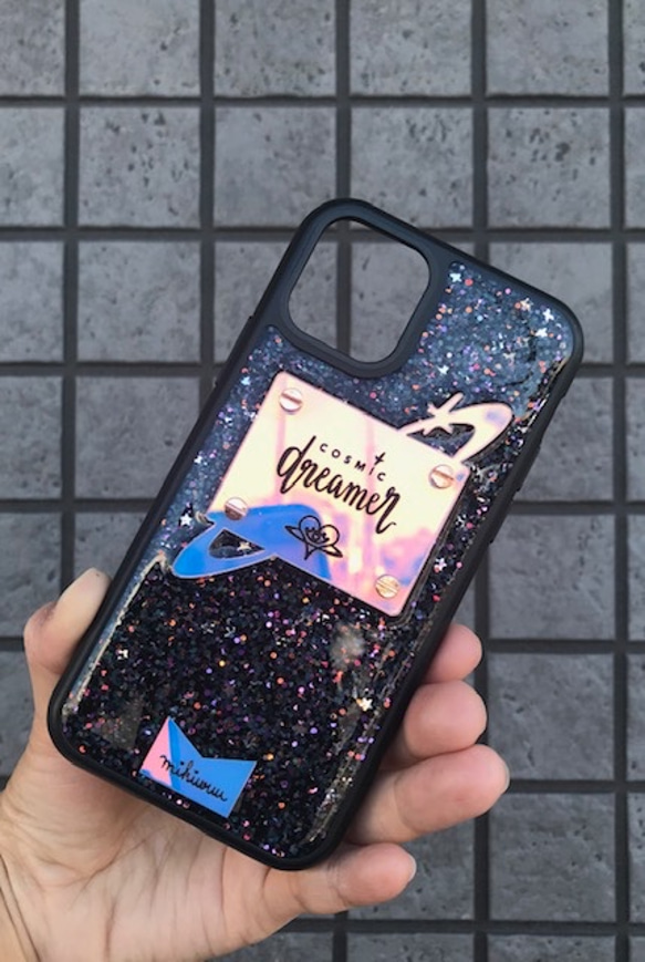 送料無料　mikiwuu 　ミキウー　Cosmic Dream iPhone11 11Pro 11promax 3枚目の画像