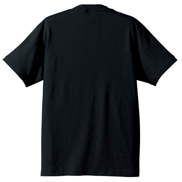 季節ものシリーズ　～ボーナス～【ブラック】クルーネックTシャツ ユニセックス 2枚目の画像