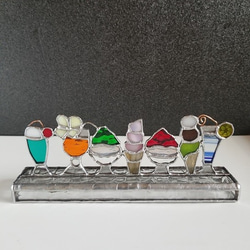 懐かしの喫茶店オブジェ☆ステンドグラス☆ その他インテリア雑貨