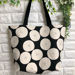 エコバッグにも最適あんぱんビッグトートバッグ 1枚目の画像