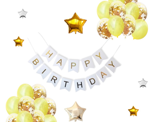フラワー 誕生日 ガーランド コンフェッティ バルーン フラワー 誕生日 ガーランド コンフェッティ バルーン（regalo