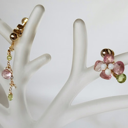 櫻花花瓣和耳環“刺破” 第3張的照片
