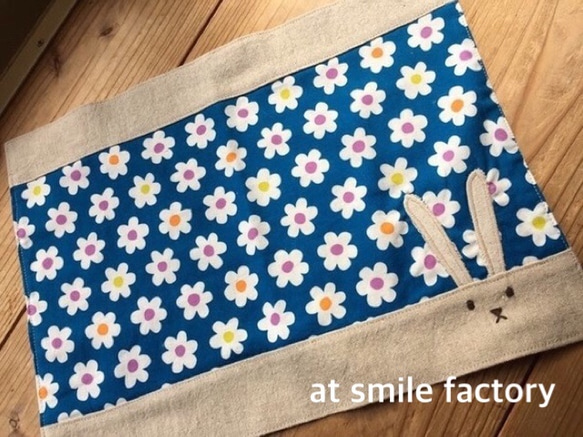 うさぎ柄ハンドメイドオーダーレッスンバックランチョンマット給食袋など