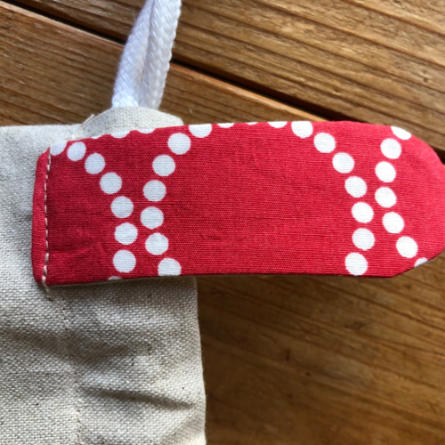 カラフル☆ドットアニマル コップ袋 巾着 ハンドメイド
