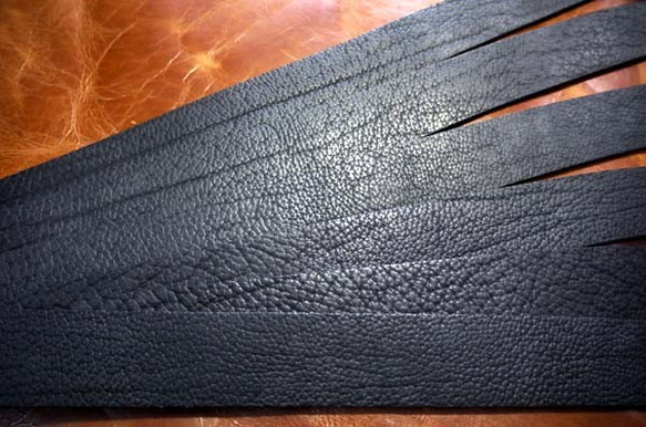 オーダーベルト黒（幅40ミリ・76センチ）福岡県K様専用 5枚目の画像
