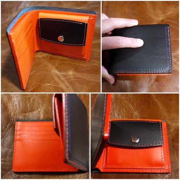 折り財布（オーダーメイド） 2枚目の画像