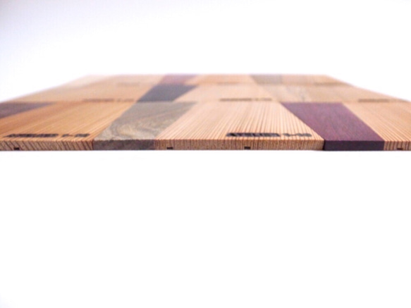 木のコースター / シルバーハート 4枚目の画像