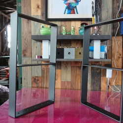 サイズオーダー DIY用 鉄脚 アイアンレッグ アイアンシェルフ テレビ