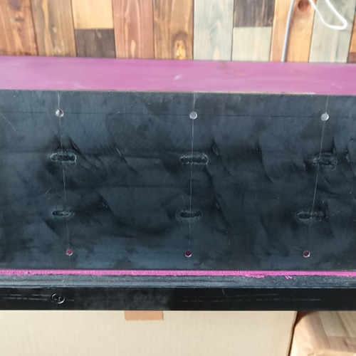 無塗装でアイアンな極細鉄脚♪ 40×400×350mm □型 2脚ver. Vol.02  