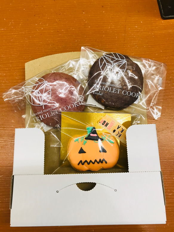 ハロウィンプレゼントクッキー　creama限定 1枚目の画像