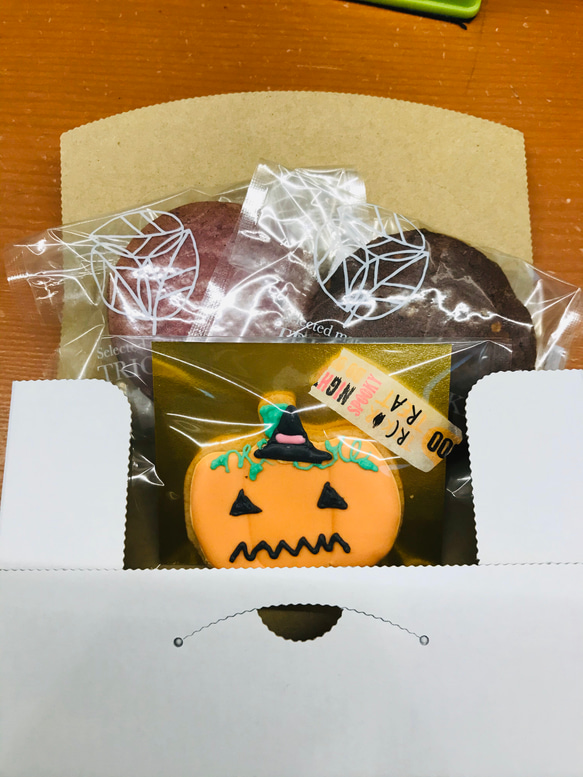 ハロウィンプレゼントクッキー　creama限定 3枚目の画像