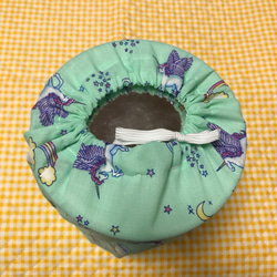 保育士の 手作り おもちゃ ミルク缶カバー ハンドメイド  モンテッソーリ   知育玩具  療育 OT 2枚目の画像