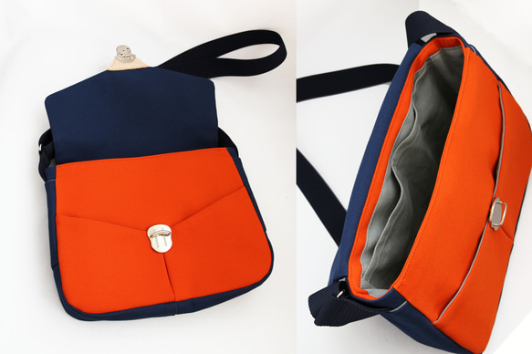 【受注生産】 Canvas Shoulder Bag Size M 002 4枚目の画像