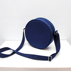 Moon Pochette Crescent Navy 第5張的照片