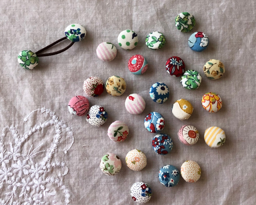 くるみボタンです。 Amazon | and.A ボタン くるみボタン 10mm 10個セット ミニ