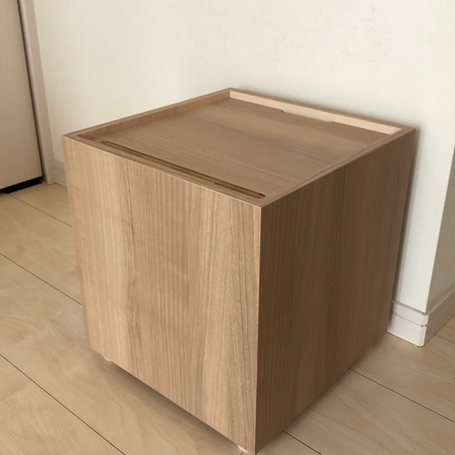 え*ん様 ホワイトオーク材 蓋付き収納テーブル W91.2cm 楽天市場】ホワイトオーク サイドテーブルの通販