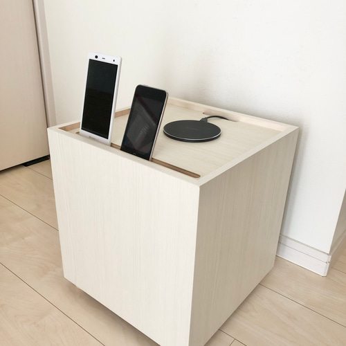 充電ステーション ケーブルボックス ルーター モデム 収納ボックス