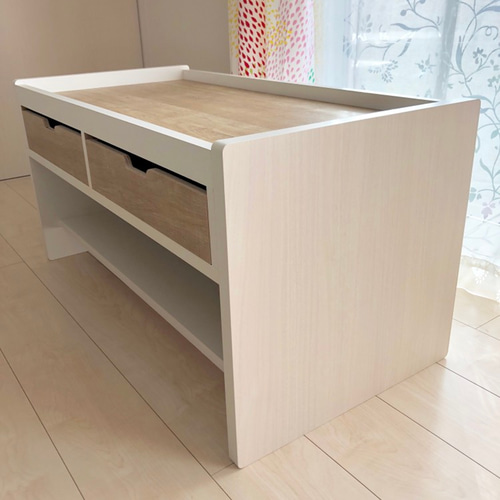 はるにゃ、様オーダー品】プレイテーブル 机・デスク Minami Woodworks 